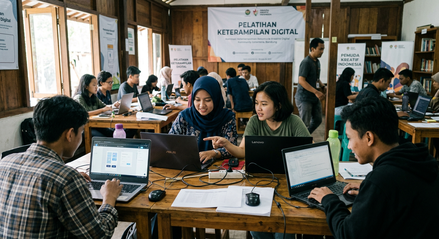 LIVESGP SINGARAJA Gelar Workshop Literasi Digital untuk Pemuda