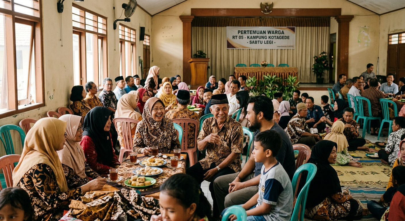 Pertemuan komunitas LIVESGP SINGARAJA - masyarakat Indonesia berkumpul bersama